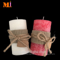 Top Rank Supplier Decoration Use Vanilla Flavor COUNTRY STYLE Pillar Candles Gray On Sale Prices